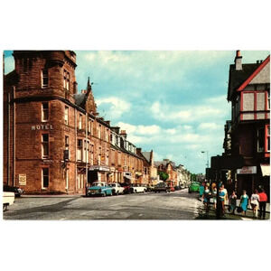 Main Street Callander Scotland Postcard
